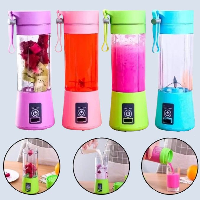 Portable Mini Blender for Shakes and Smoothies Rechargeable USB