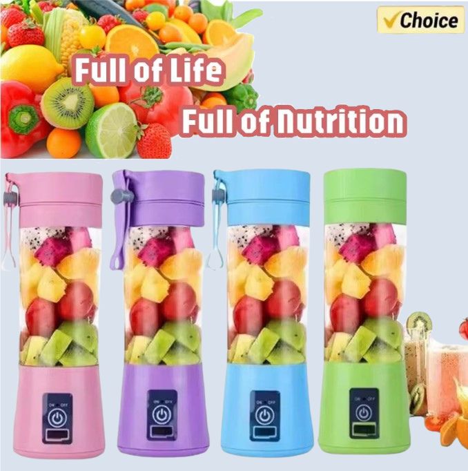 Portable Mini Blender for Shakes and Smoothies Rechargeable USB